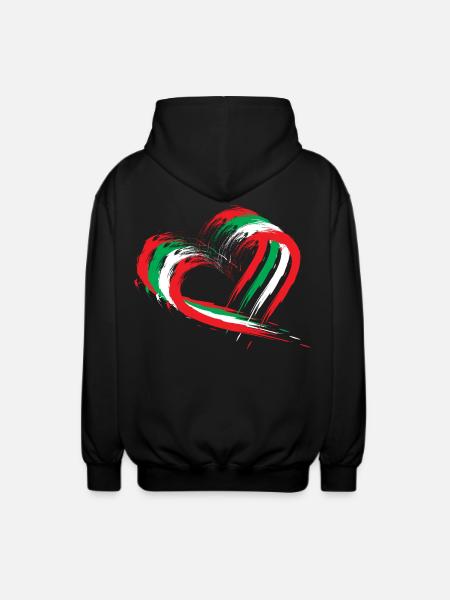 Liban - Veste à capuche unisexe - noir