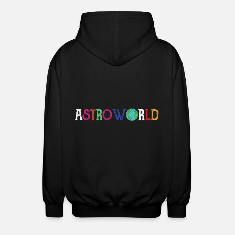 Astroworld sauve l’environnement terrestre - Veste à capuche unisexe - noir