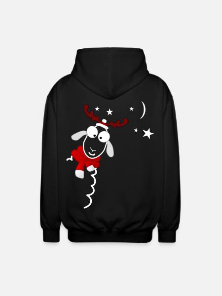 Noël - Veste à capuche unisexe - noir