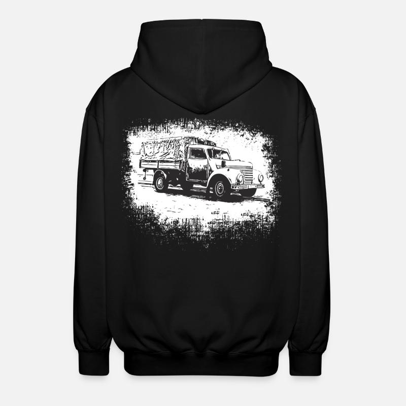 Framo Barkas V 901/2 - Unisex Kapuzenjacke - Schwarz
