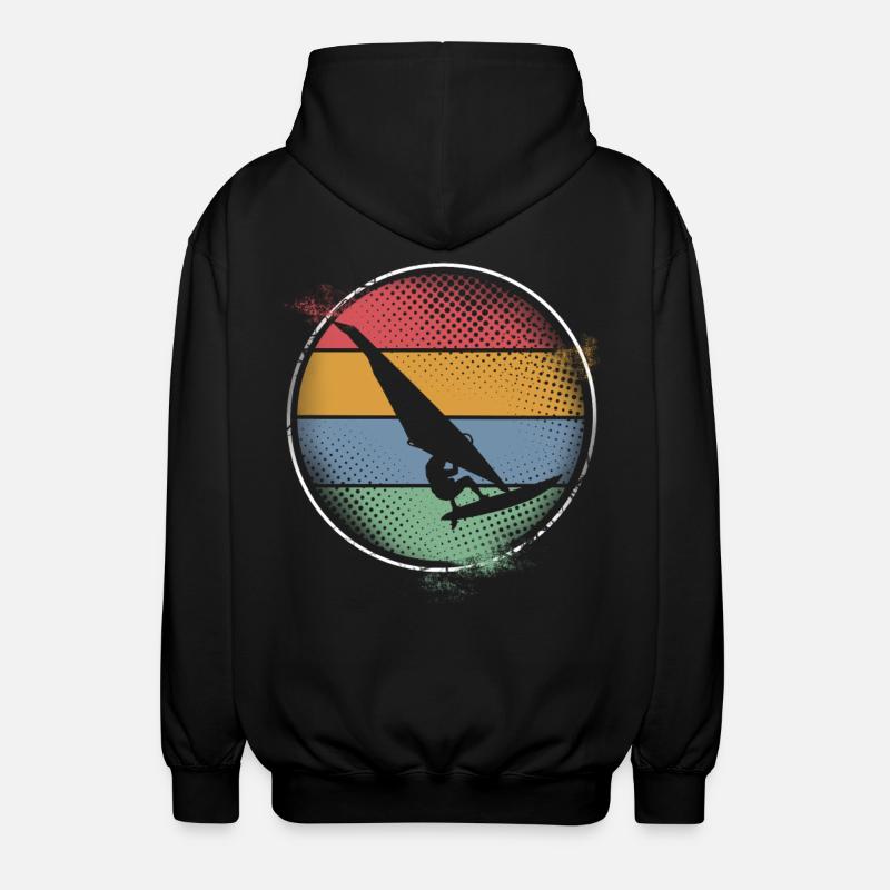 Surfer Surf - Veste à capuche unisexe - noir