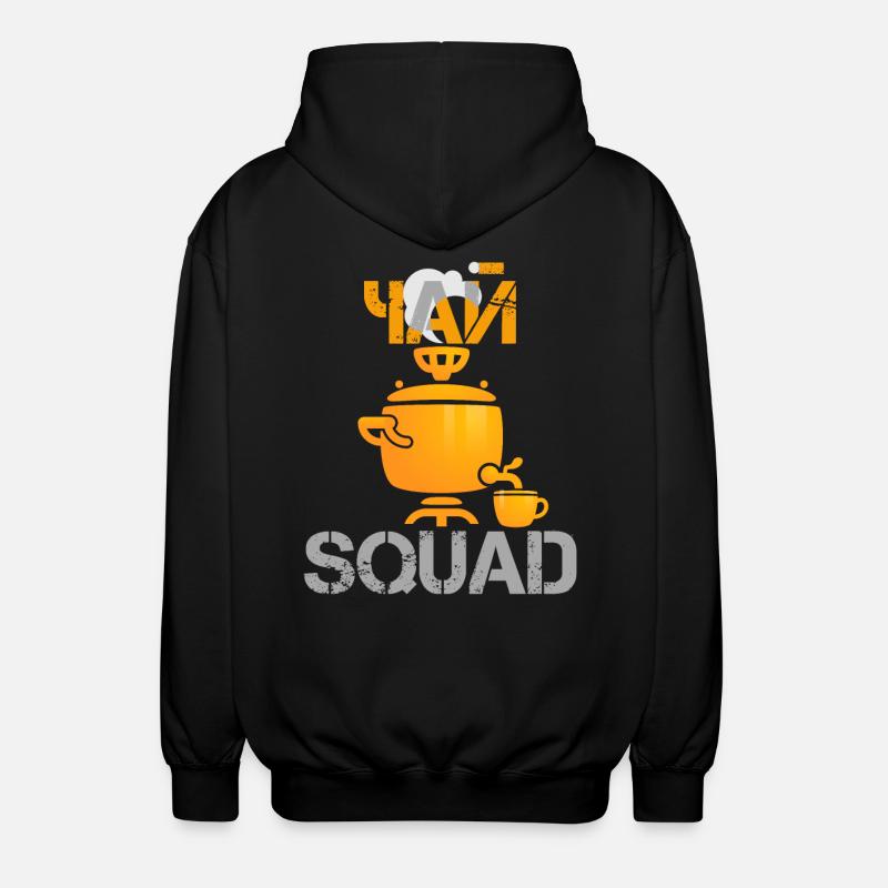 TEE SQUAD Cadeau russe - Veste à capuche unisexe - noir