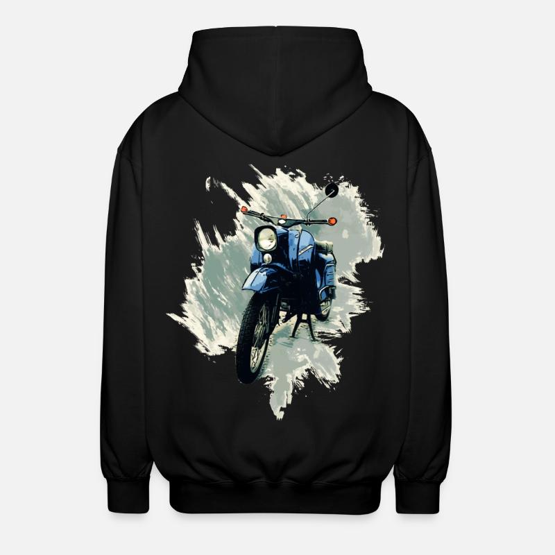 Simson Schwalbe - Unisex Kapuzenjacke - Schwarz