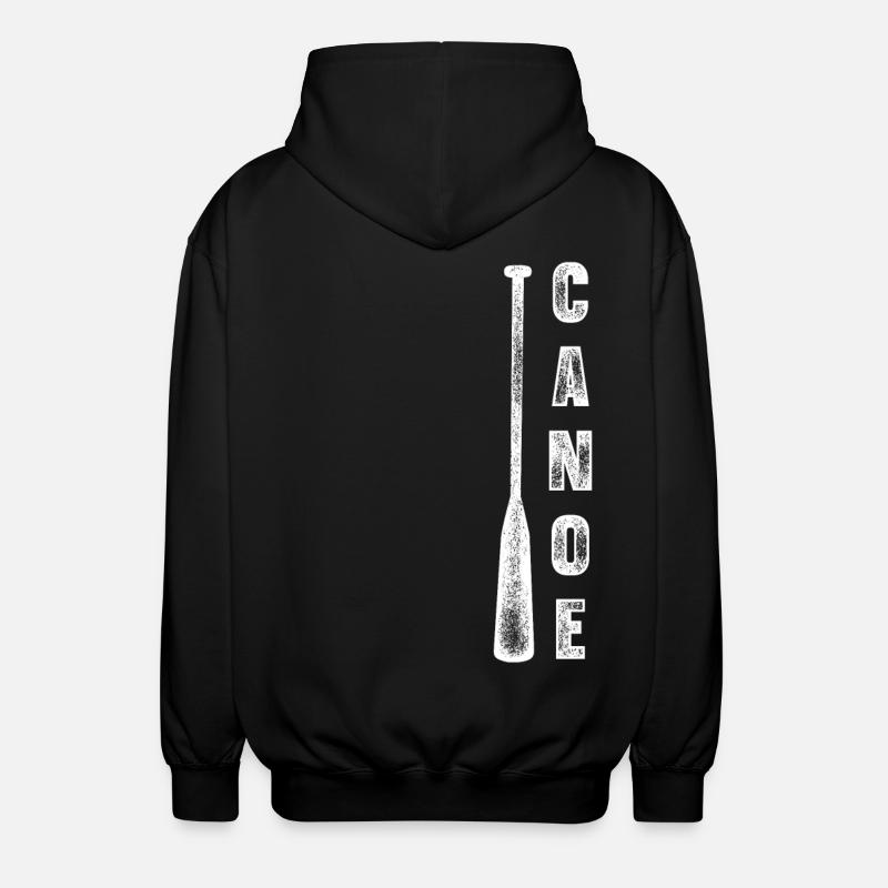 Canoë Canoë Canoë - Veste à capuche unisexe - noir