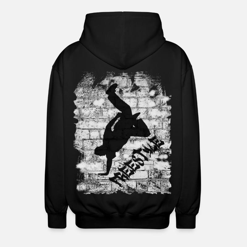 Nage libre - Veste à capuche unisexe - noir