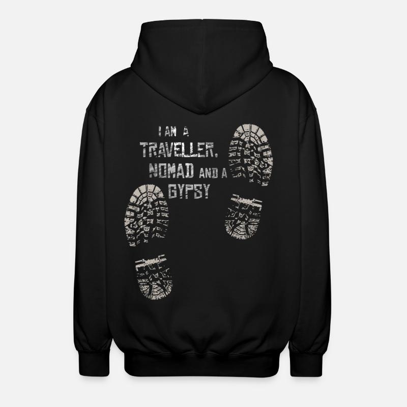 Gift T-shirts and personalized gadgets - Unisex Hooded Jacket - black