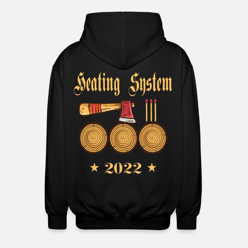 Heating system 2022 - Unisex Hooded Jacket - black