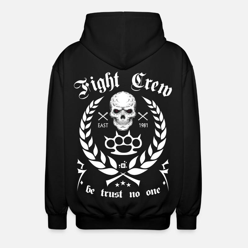 Équipe de combat - Veste à capuche unisexe - noir