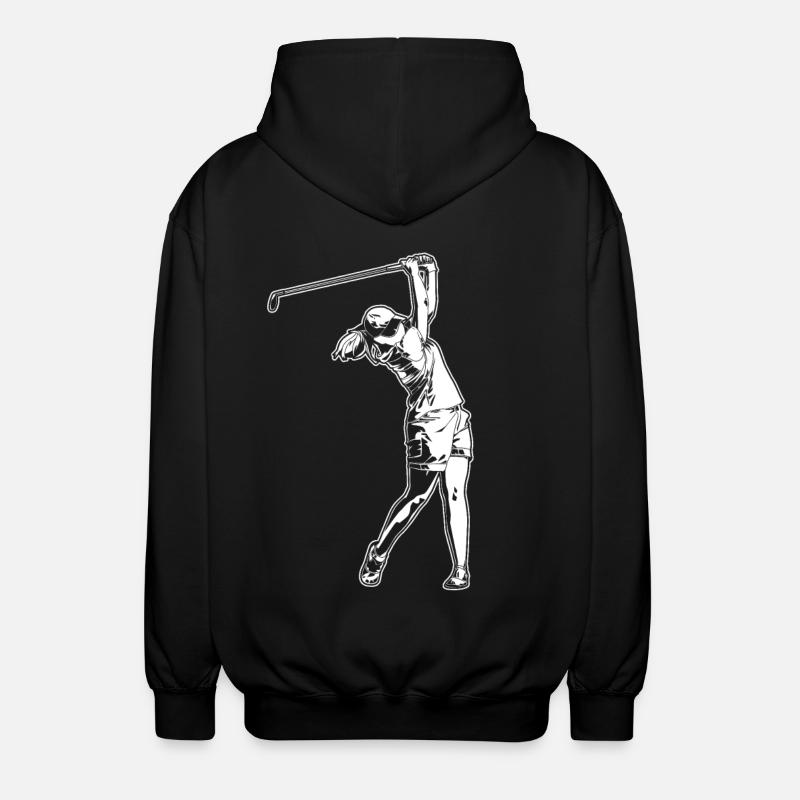 Golfeuses - Veste à capuche unisexe - noir
