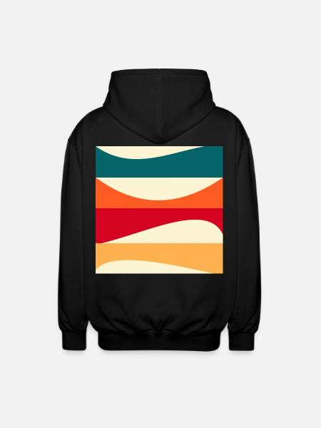 constructivisme - Veste à capuche unisexe - noir