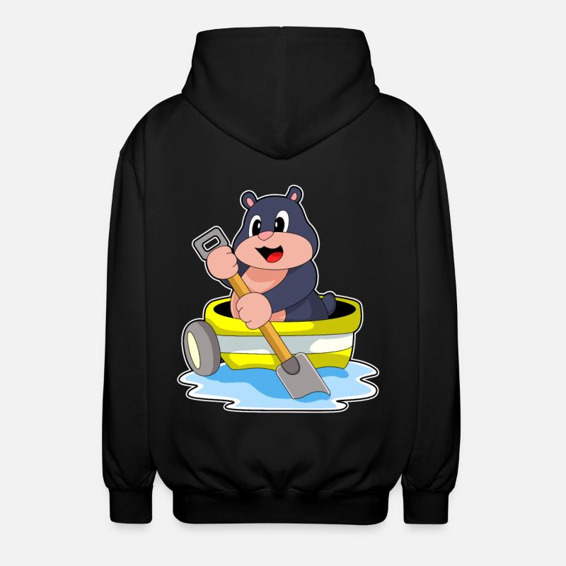 Petite Bateau Mole - Veste à capuche unisexe - noir
