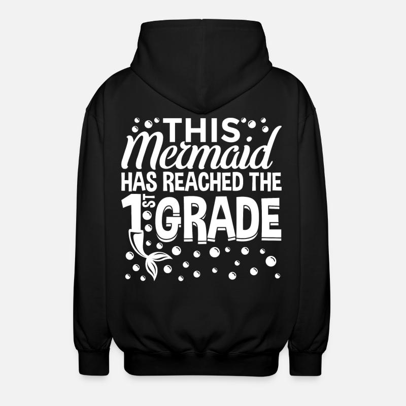 Student 1st class - Unisex Hooded Jacket - black