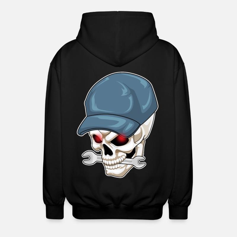 Clé Skull Craftsman - Veste à capuche unisexe - noir