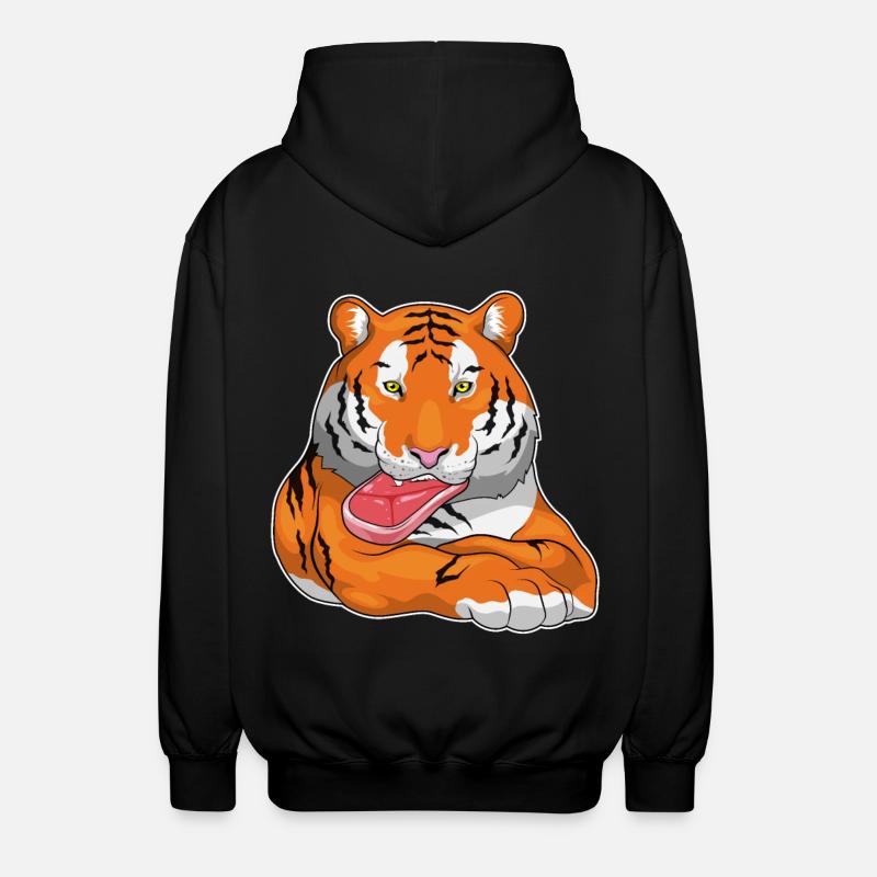 Viande de tigre - Veste à capuche unisexe - noir