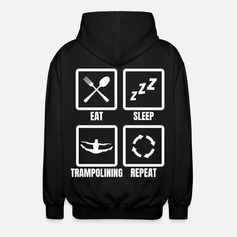 Trampoline Routine - Veste à capuche unisexe - noir