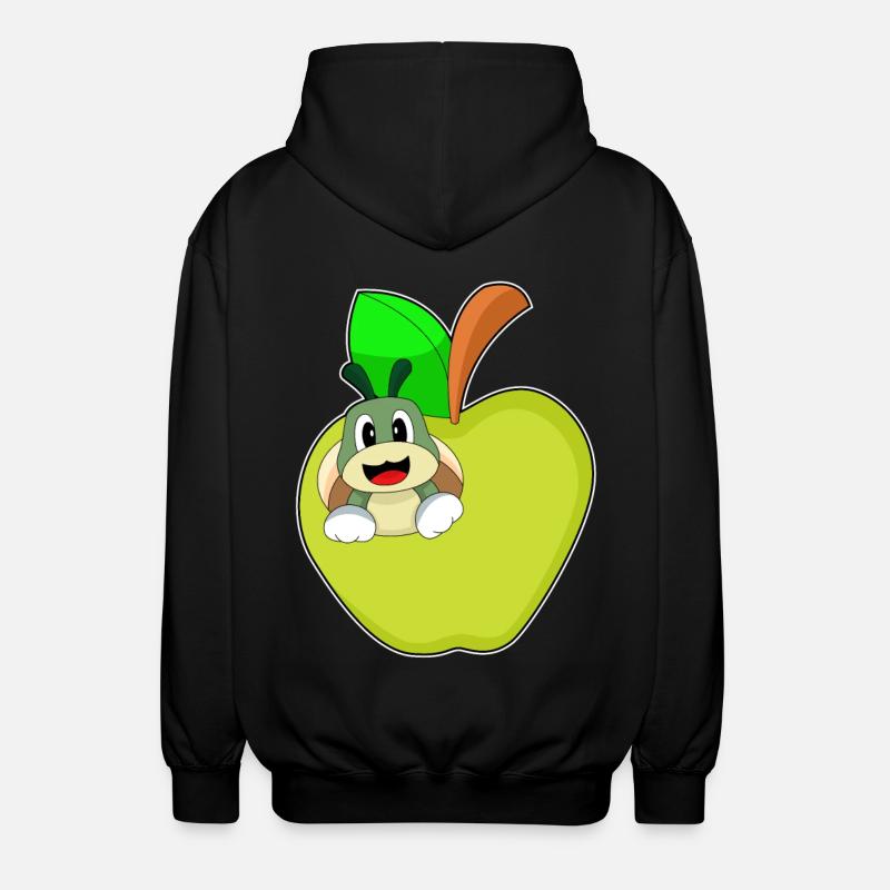 Pomme Caterpillar - Veste à capuche unisexe - noir
