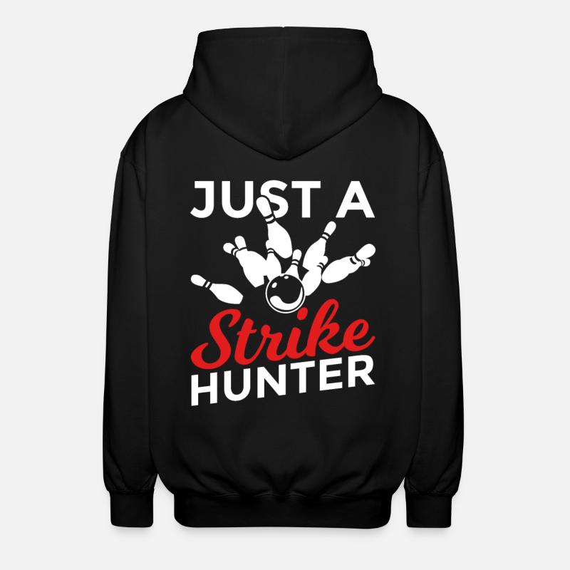 Just A Strike Hunter - Unisex Kapuzenjacke - Schwarz