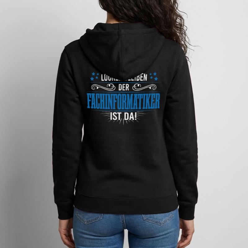 Fachinformatiker programmierer support admin Unisex Kapuzenjacke