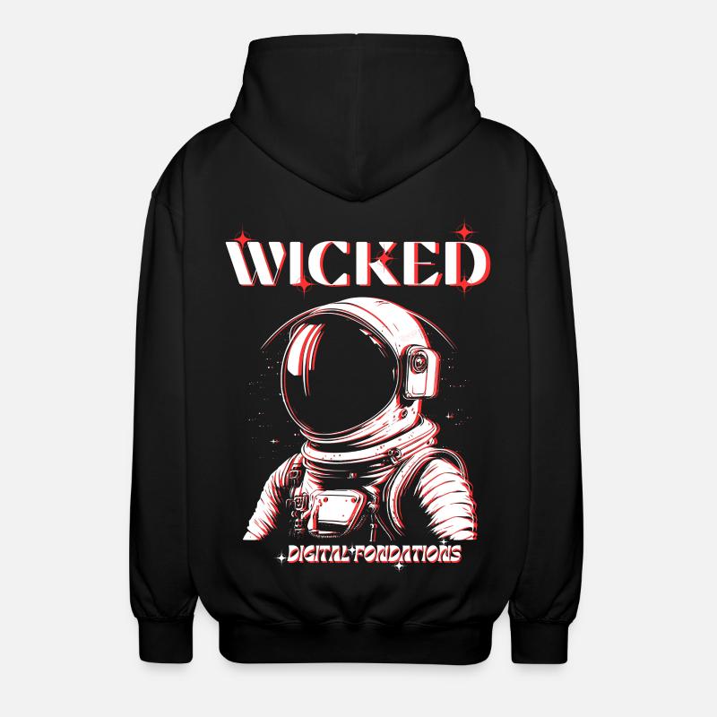 Böse - Unisex Kapuzenjacke - Schwarz
