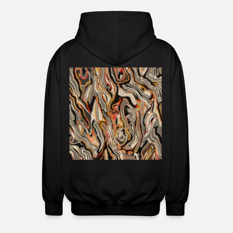 Semblable au bois - Veste à capuche unisexe - noir