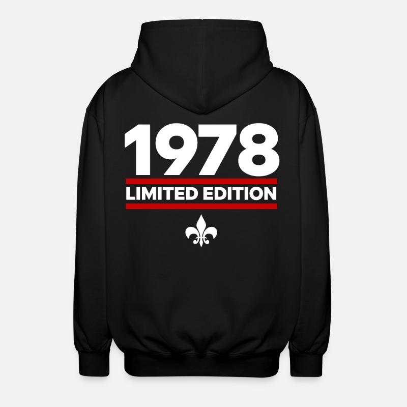 1978 Limited Edition - Unisex Kapuzenjacke - Schwarz