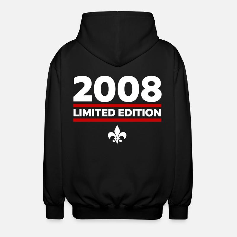 Édition limitée 2008 - Veste à capuche unisexe - noir