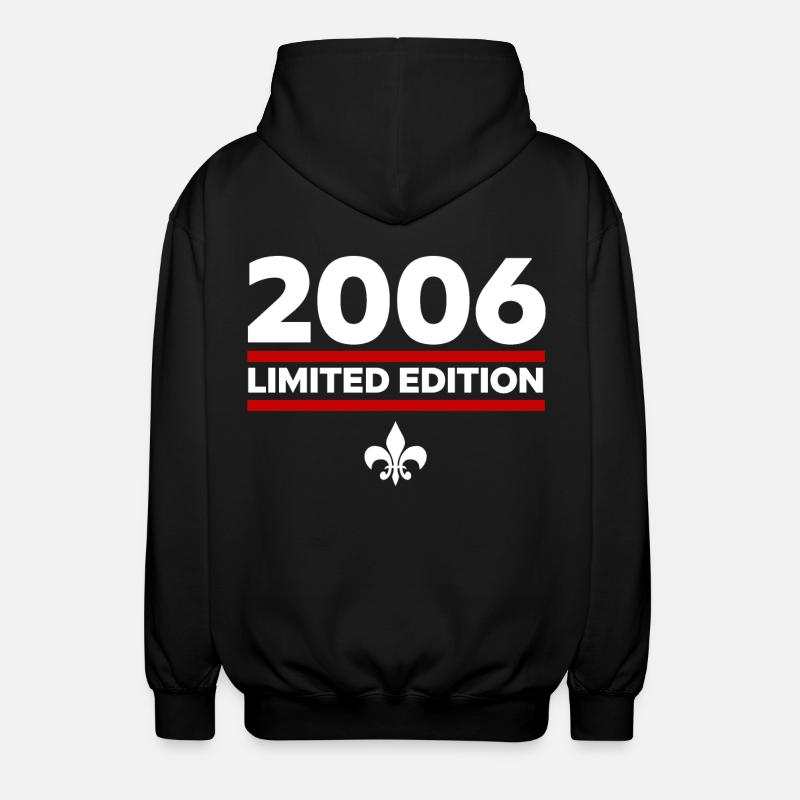 Édition limitée 2006 - Veste à capuche unisexe - noir