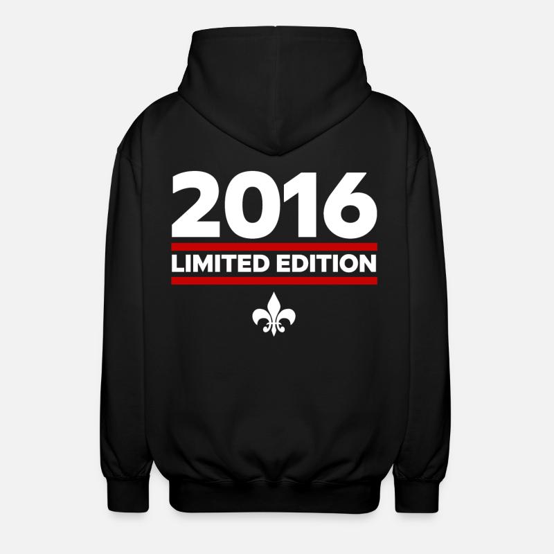 Édition limitée 2016 - Veste à capuche unisexe - noir