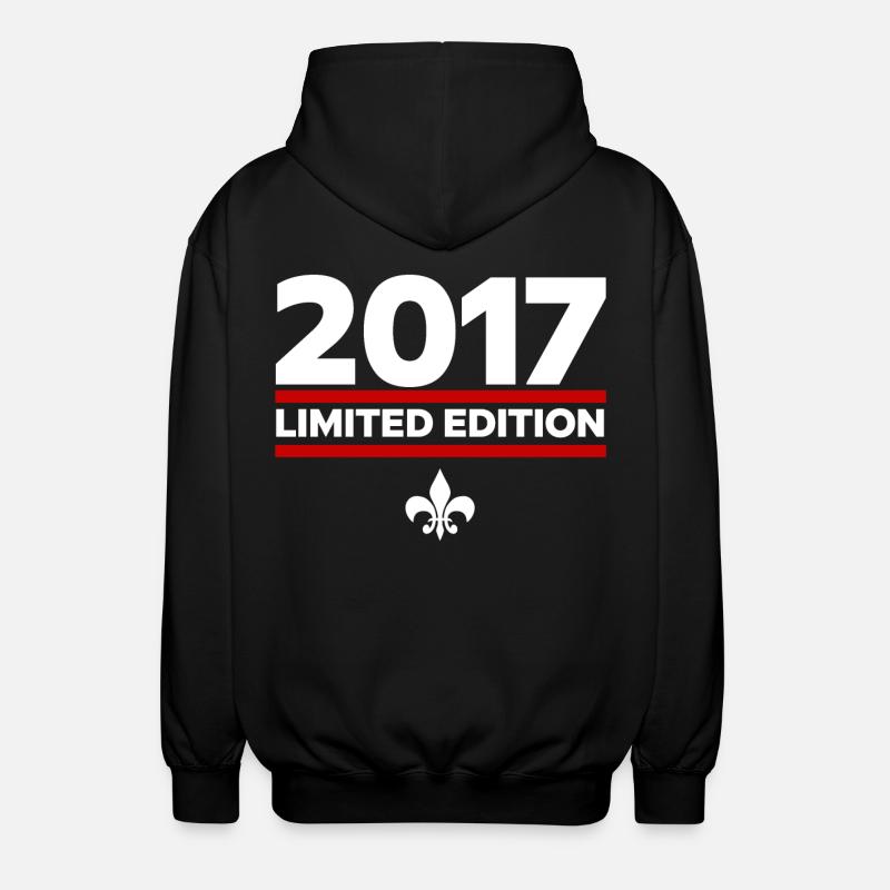 Édition limitée 2017 - Veste à capuche unisexe - noir