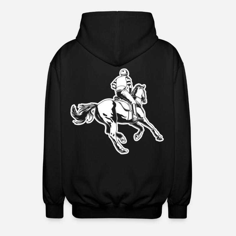 Cavalier - Veste à capuche unisexe - noir