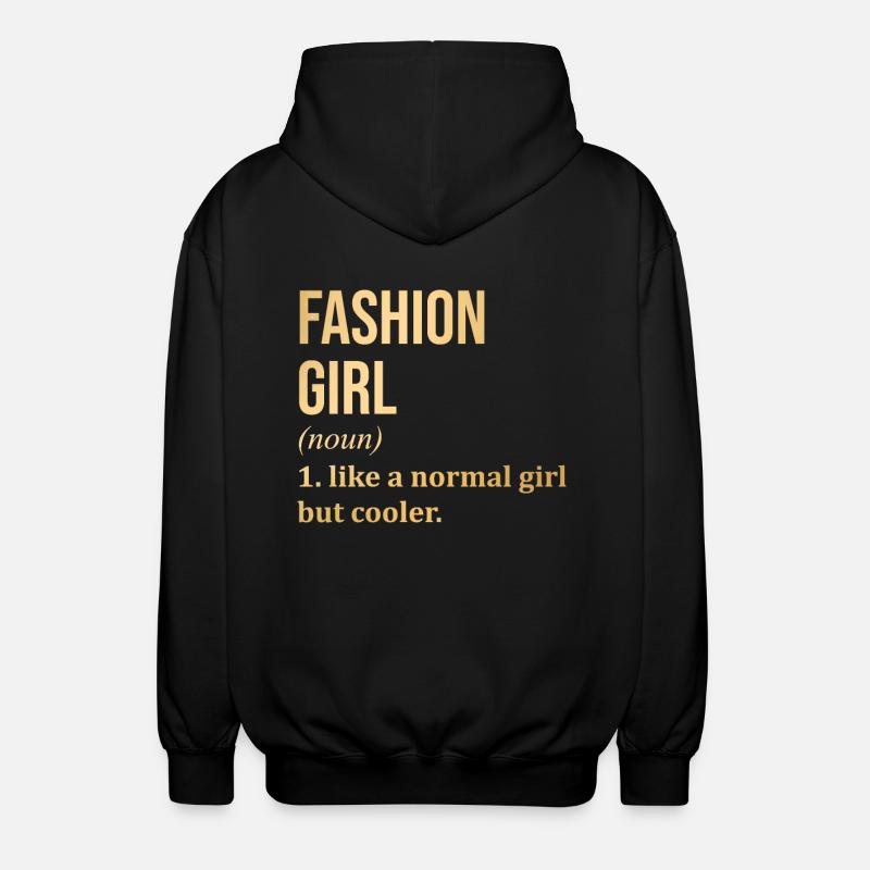 mode - Veste à capuche unisexe - noir
