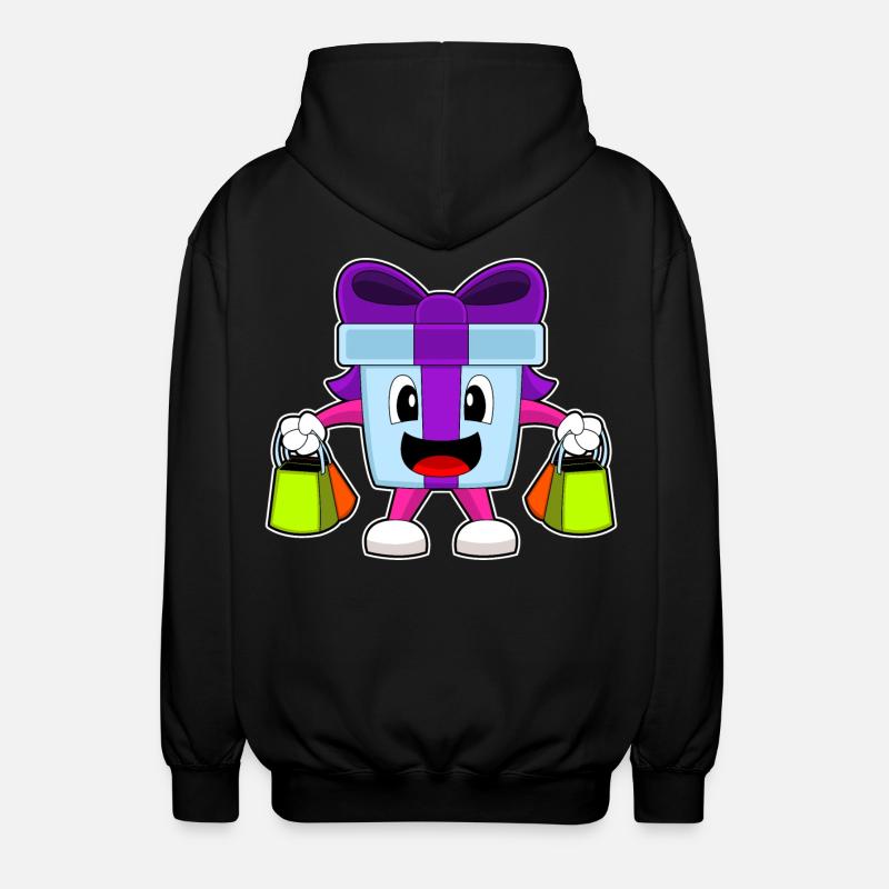 Christmas Shopping Package - Unisex Hooded Jacket - black