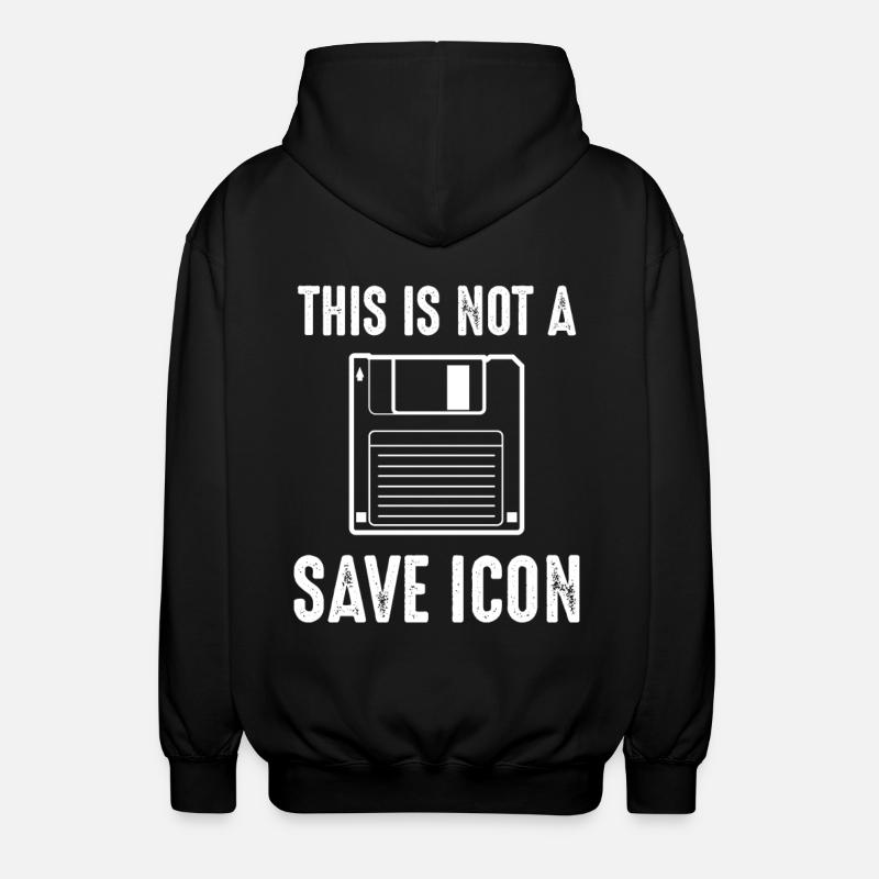 Nerd - Veste à capuche unisexe - noir