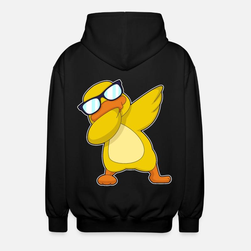 Danse Hip Hop Canard - Veste à capuche unisexe - noir