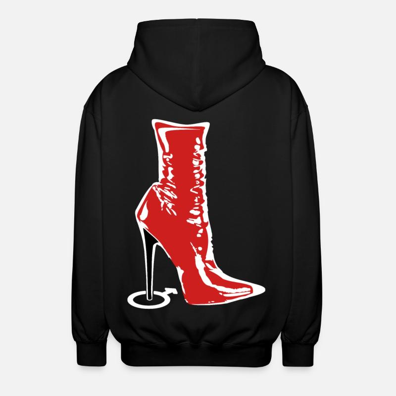 Bottes de Maîtresse - Veste à capuche unisexe - noir