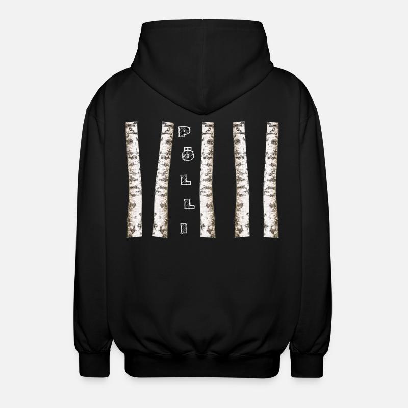 EULE - Unisex Kapuzenjacke - Schwarz