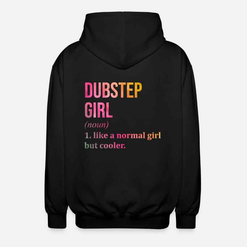 Dubstep - Unisex Kapuzenjacke - Schwarz