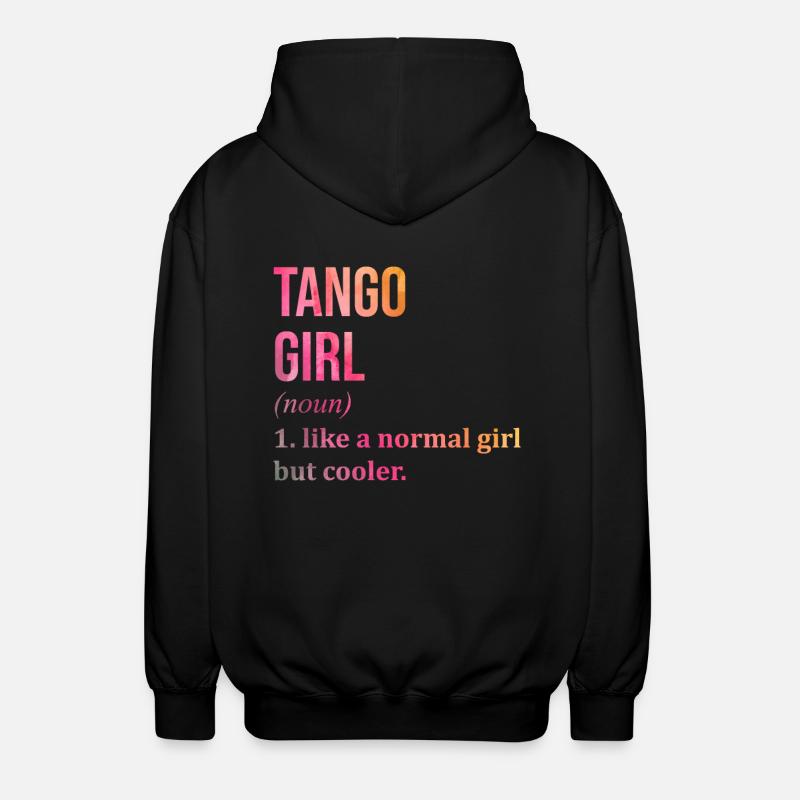 tango - Veste à capuche unisexe - noir