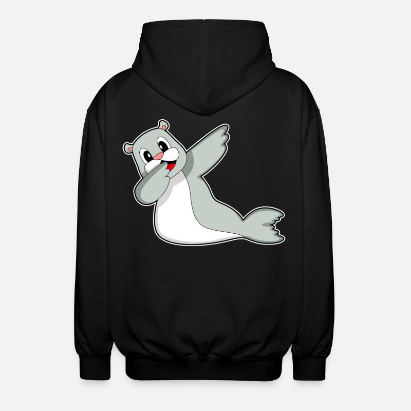 Danse hip-hop Seal - Veste à capuche unisexe - noir