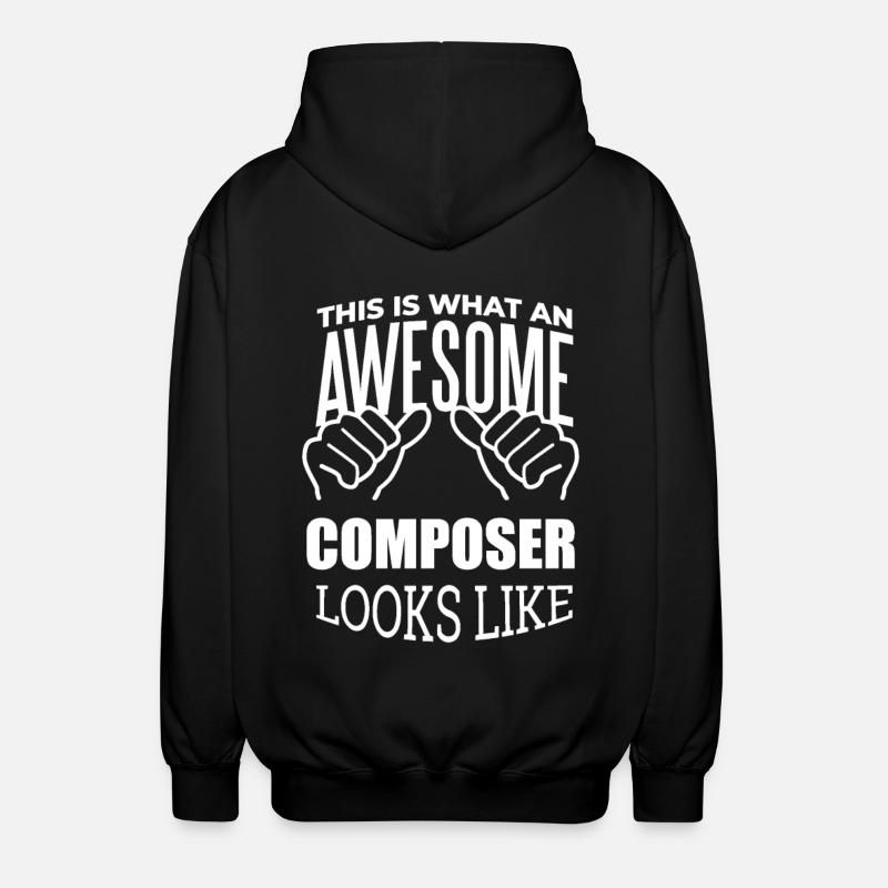 Compose - Unisex Hooded Jacket - black