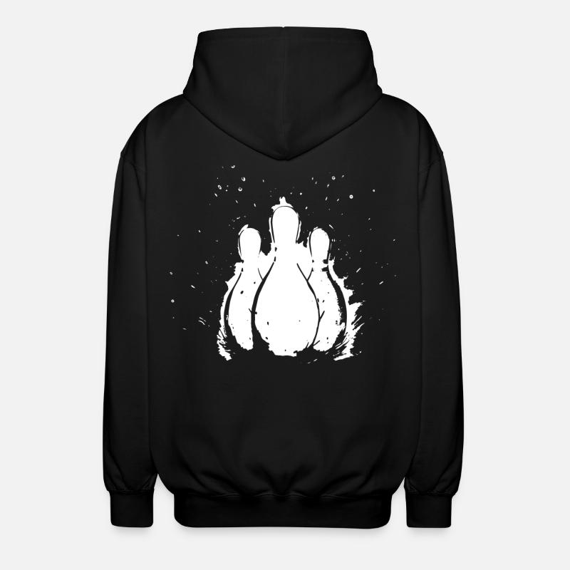 Bowling - Veste à capuche unisexe - noir