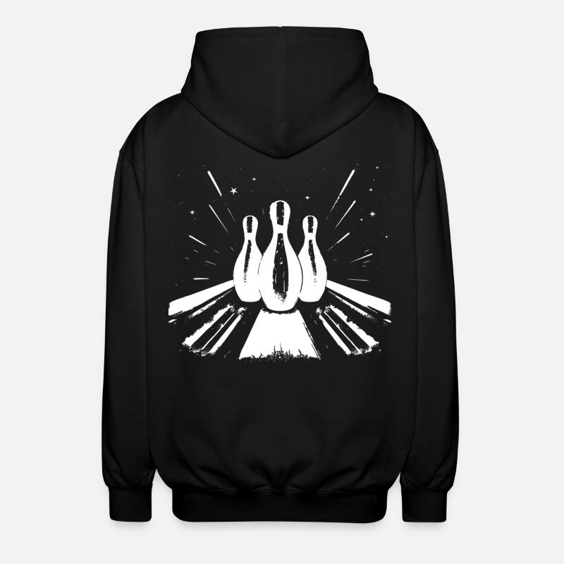 Bowling - Veste à capuche unisexe - noir