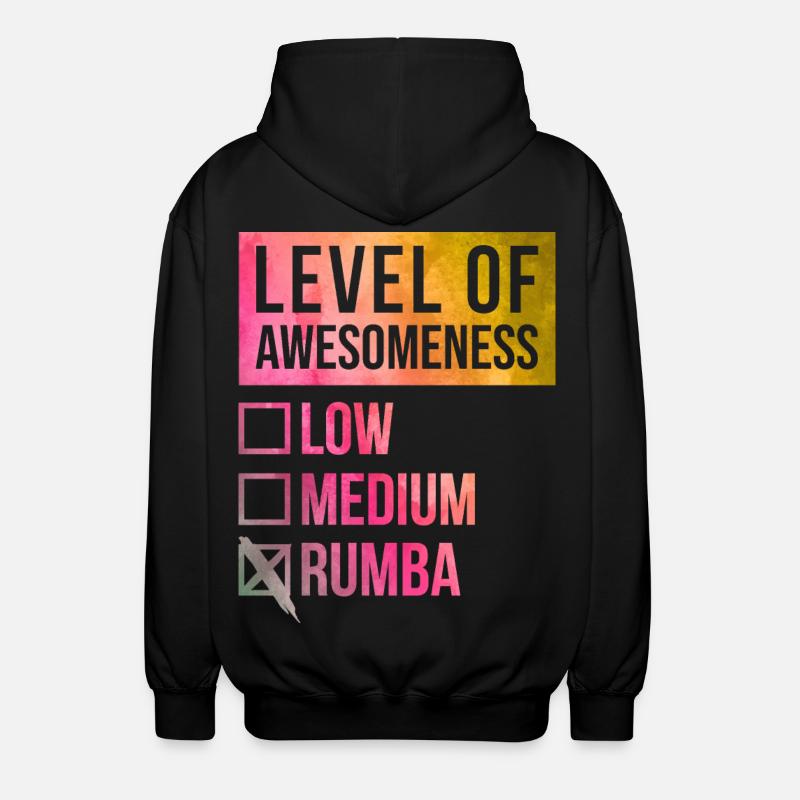 Rumba - Unisex Kapuzenjacke - Schwarz