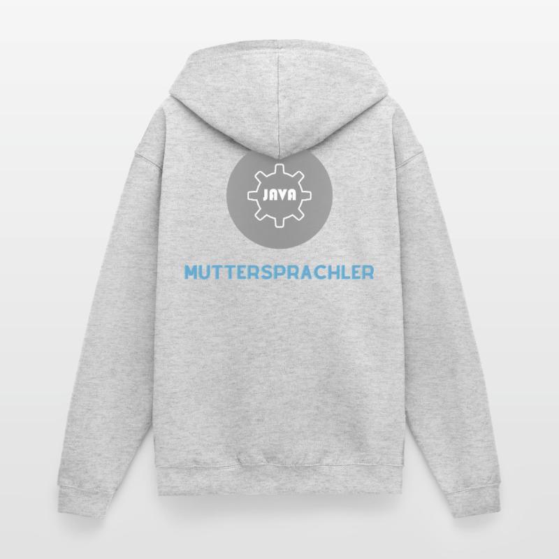 Native speaker: JavaScript Edition Unisex Hooded Jacket