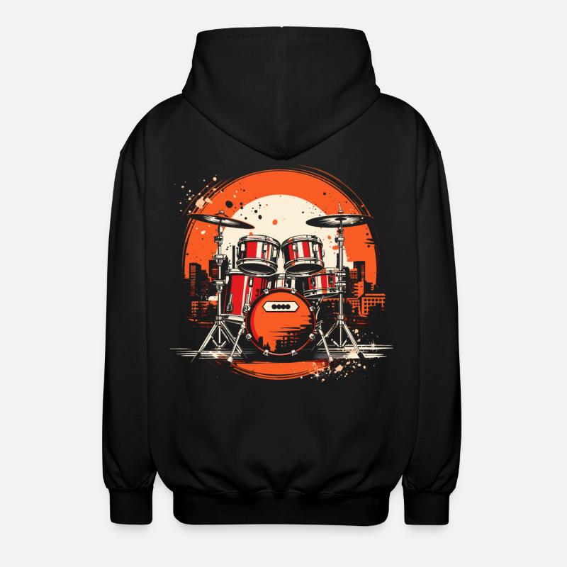 Graphiques de Trapset - Veste à capuche unisexe - noir