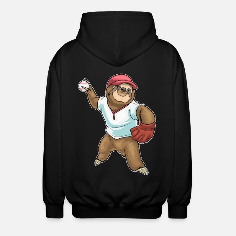 Gant de baseball Sloth - Veste à capuche unisexe - noir