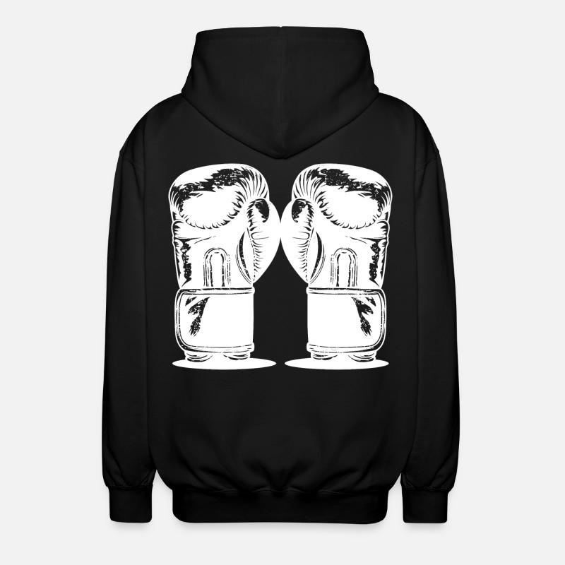 Boxe - Veste à capuche unisexe - noir