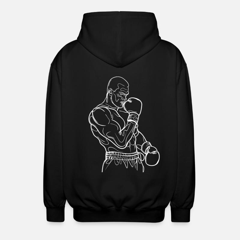 Boxer - Unisex Kapuzenjacke - Schwarz