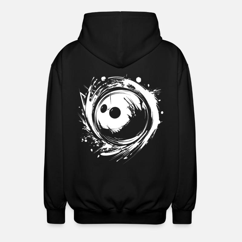 Boule de bowling - Veste à capuche unisexe - noir