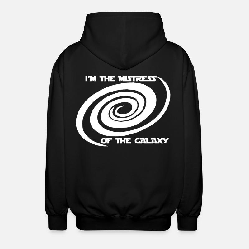 Maîtresse de la galaxie - Veste à capuche unisexe - noir